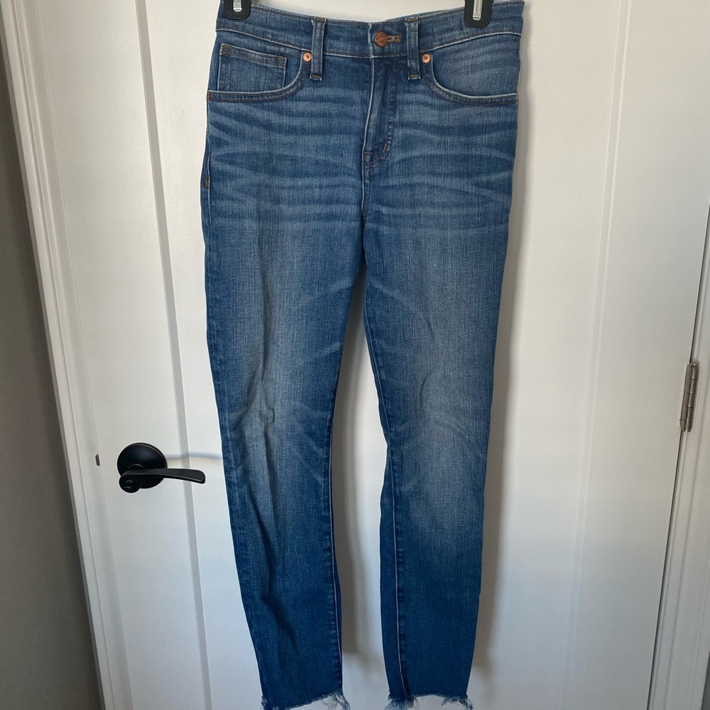 Madewell High Rose Skinny Jeans